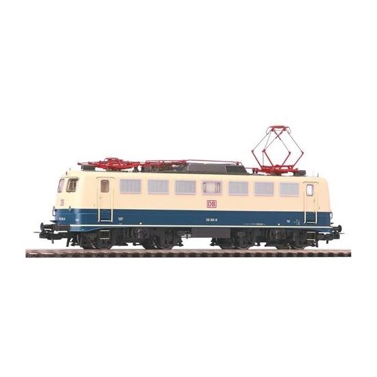 AC E-Lok BR 110 DB AG, beige-blau V + PluX22 Dec.