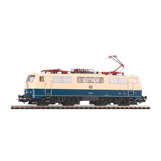 E-Lok BR 111 DB ozeanblau-beige IV + DSS PluX22