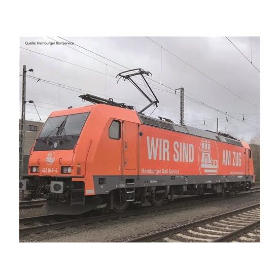 E-Lok BR 185.2 Hamburg Rail Service VI + DSS 8pol.