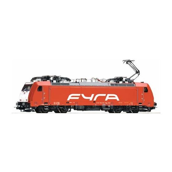 E-Lok BR 186 FYRA rot vier Pantos
