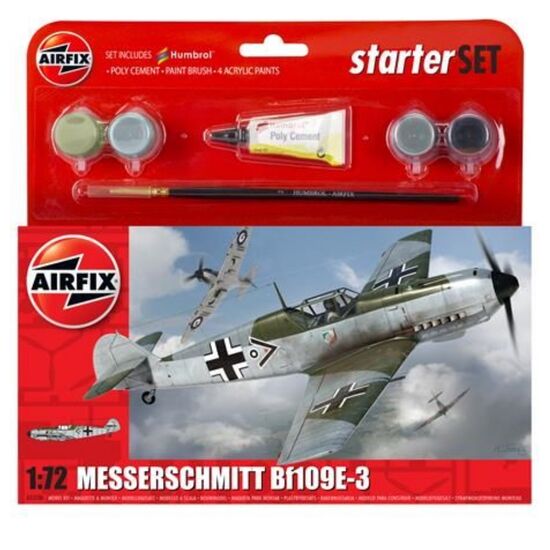 Small Starter Set - Messerschmitt Bf109E-3