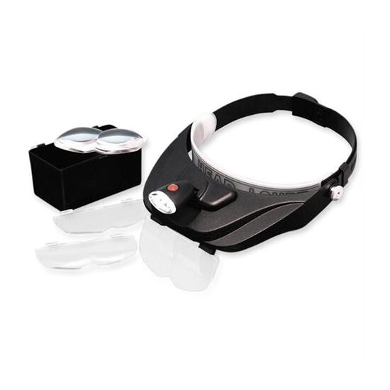 Deluxe LED Headband Magnifier Kit