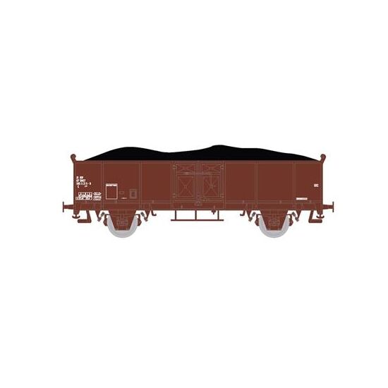 SNCF Güterwagen beladen mit Kohle