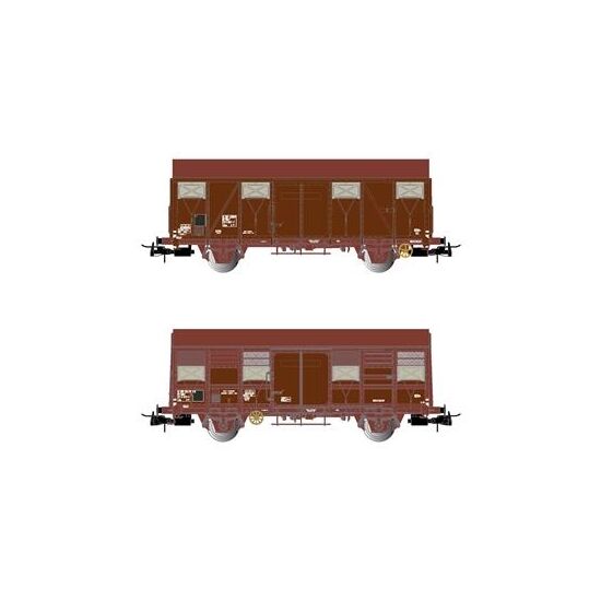 SNCF 2 ged.Güterwg.Fret-Express G41+G42 Ep.IV
