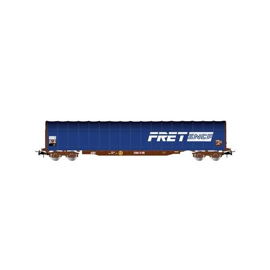 SNCF 4-achs. Schiebeplanewagen Rils blau Ep.V