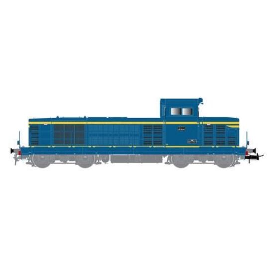 SNCF Diesellok BB 66000  blau/gelb Ep III-IV DCS