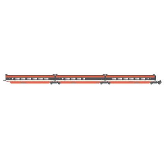 SNCF 3 Wagen TGV Sud-Est Weltrekord 380 km/h