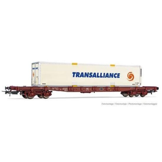 SNCF Flachwg.S7 + caisse mobile Transalliance Ep V
