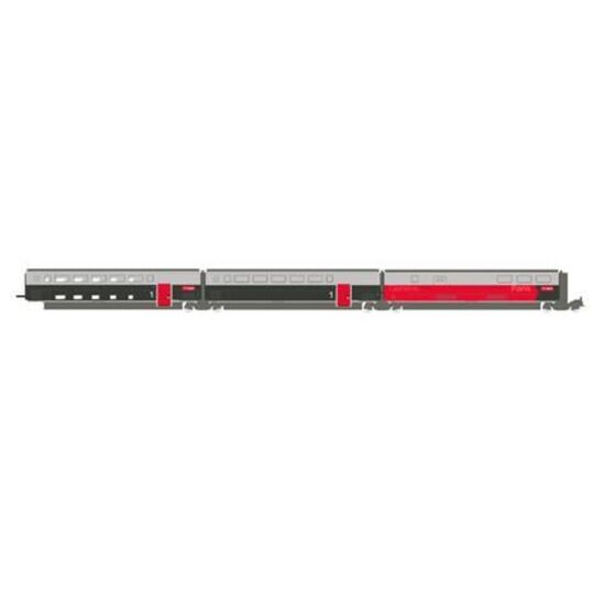TGV Euroduplex Lyria Set 1, 2 A + 1 Barwagen Ep.VI
