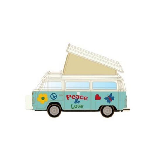 VW T2 Camper Peace and Love