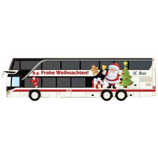 Setra 431 DT IC Bus Weihnachten