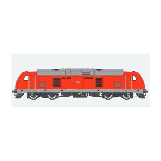 Diesellok,BR 245 010 verkehrsrot, EP VI, DC/AC