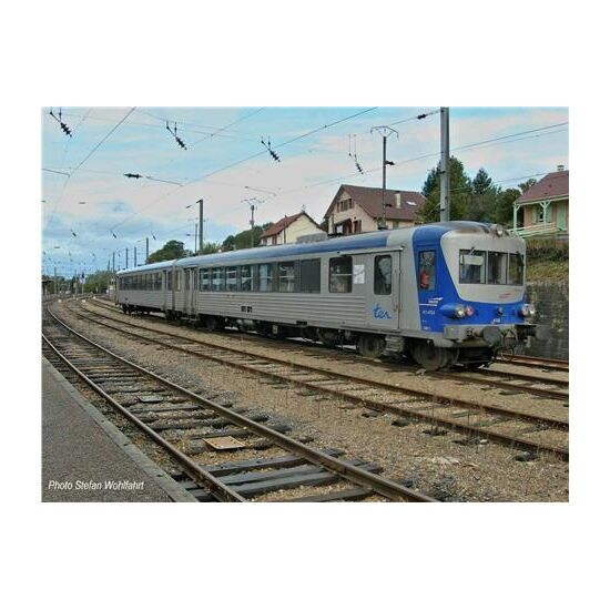 SNCF Dieseltriebzug EAD X 4500 blau/silbrig Ep.IV