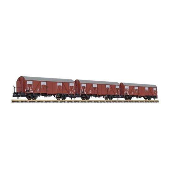 DB 3 ged. Güterwagen/Bremserhaus Glmhs 50,Ep.III