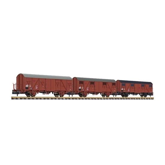 DR 3 ged. Güterwagen/Bremserbühne Gos 1404, Ep.IV