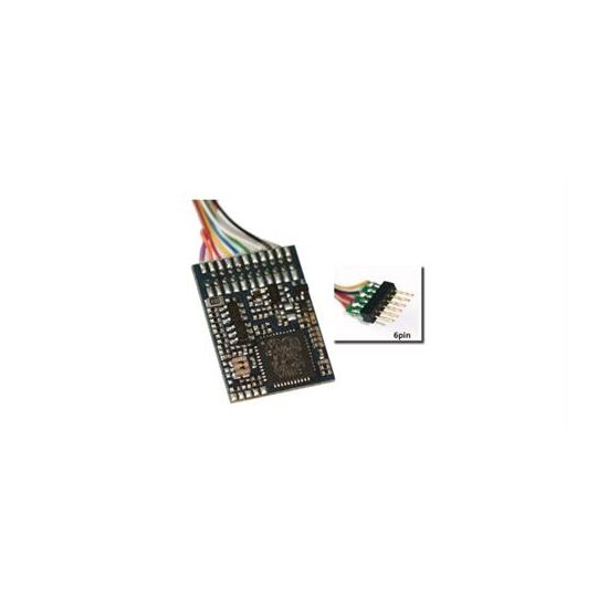 LokPilot V4.0 M4, Multiprotokoll 6-pol. Stecker