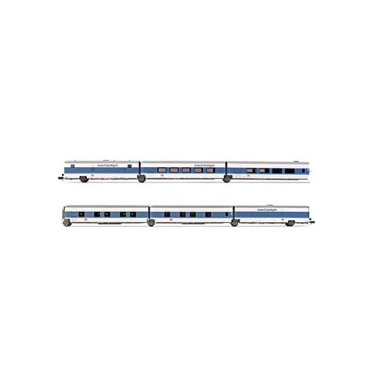 DB ICN Talgo Grundset mit 6 Wagen blau/weiss Ep.V