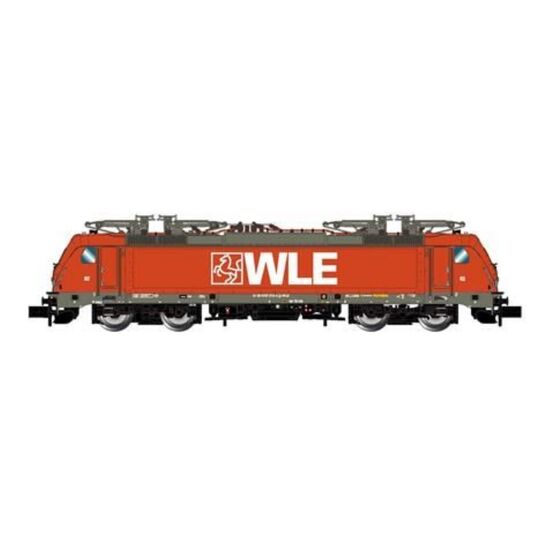 WLE, BR 187, red, with DCC decoder