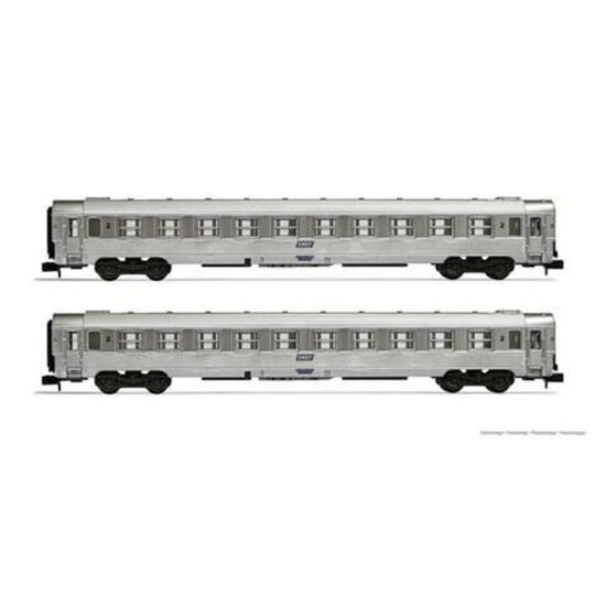 SNCF 2 Personenwagen DEV INOX 2 x B10 Ep IV