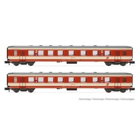 ÖBB 2 Schlierenwagen B Jaffa-Lack Ep IV-V