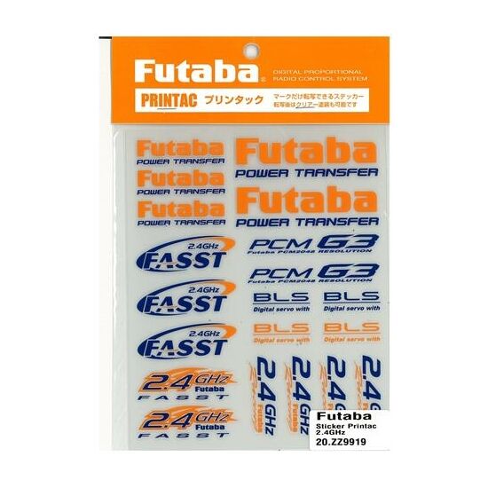 Sticker Printac 2.4GHz/FASST