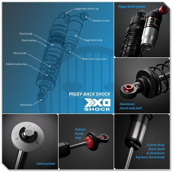 Gmade XD Piggyback Shock 75mm (2), 6 image