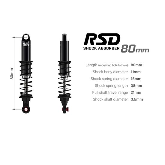 Gmade RSD Shock 80mm (2), 2 image