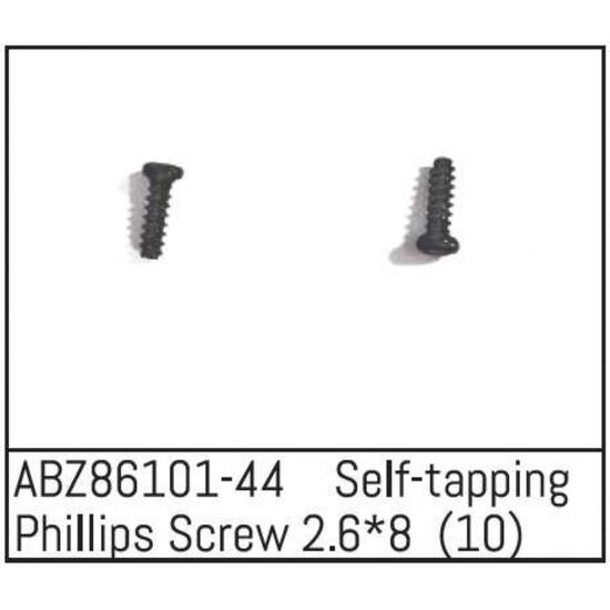 ABZ86101-44-Self-tapping Phillips Screw 2.6*8 - Mini AMT (10)