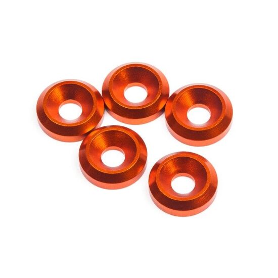 CONE WASHER M3 (ORANGE/5pcs)