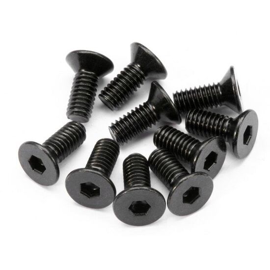 Senkschraube M4x10mm (Imbus/10Stk)