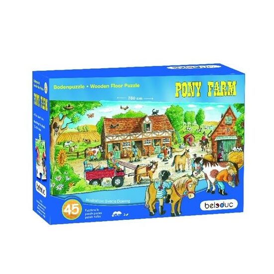 Boden Puzzle Pony-Farm