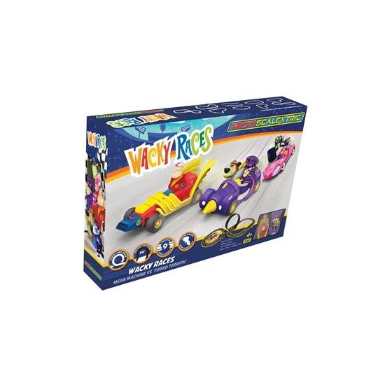 Micro Scalextric Wacky Races (Mains Powered) NEW TOOL 2019