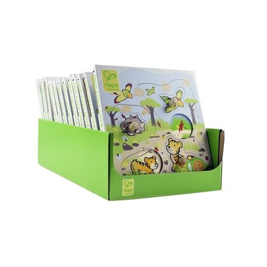 ECO Knopf-Puzzle Dschungel Hape Eco Toys
