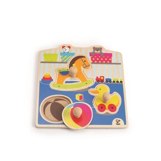 Knopfpuzzle Mein Spielzeug