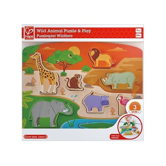 Steckpuzzlespiel Wildnis