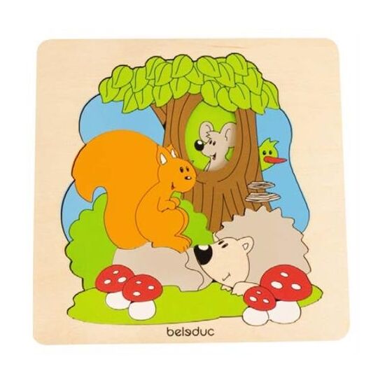 Entdeckerpuzzle Wald