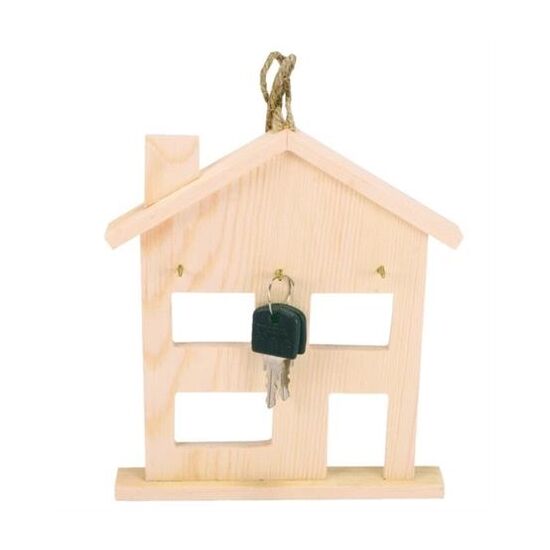 Schlüsselhaus aus Holz