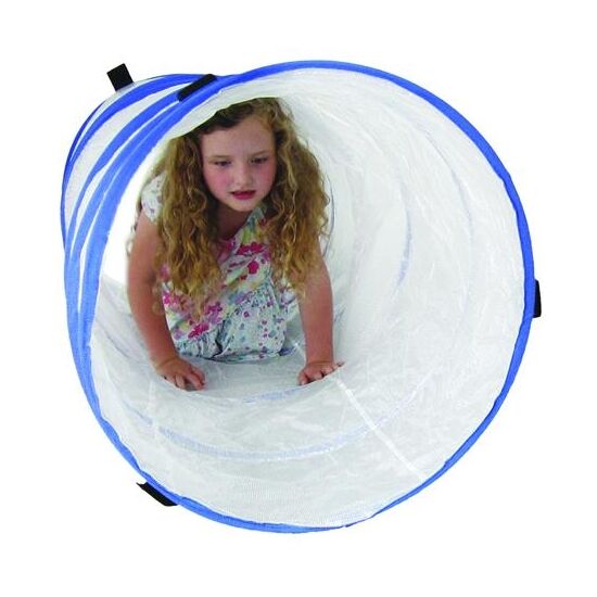 Kriechtunnel, transparent