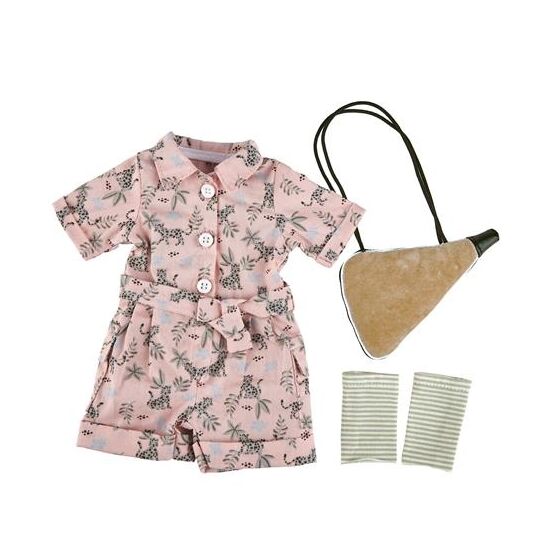 Safari Outfit mit Trinkflasche