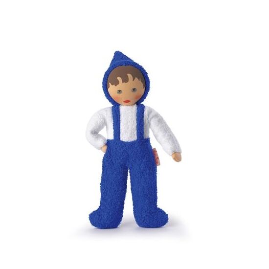 Klassik Frottee Baby blau/weiß