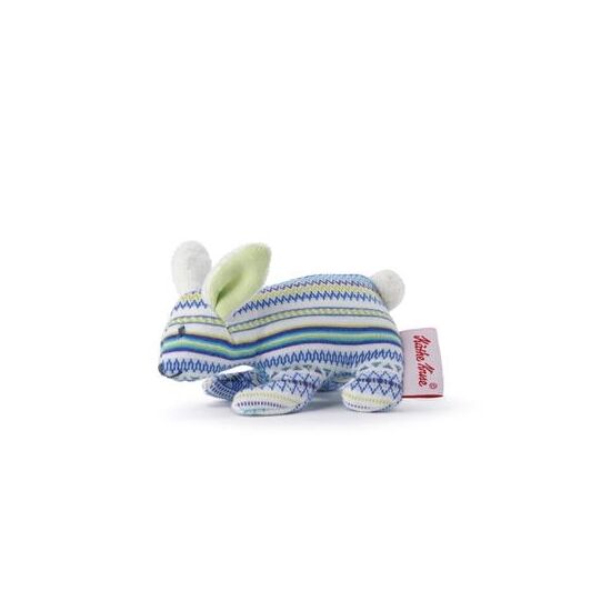 Hase Buddy Mini Greifling blau