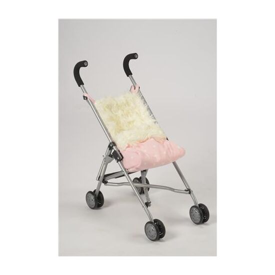 Buggy pink mit Fellsack