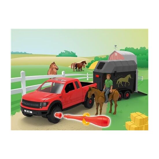 2018 Ford F-150 Raptor & Horse Trailer