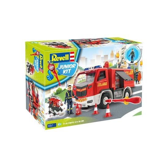 Feuerwehrauto mit Figur
