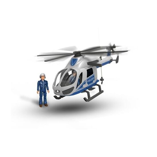 Junior Kit Polizeit-Helikopter mit Figur
