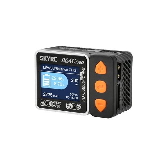 SkyRC B6AC Neo, LiPo 1-6s, AC/DC