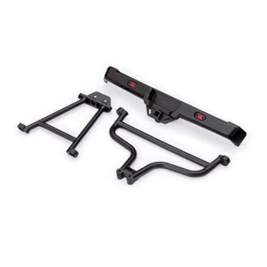 Bumper, rear/ bumper mounts, rear (up per & lower) (fits Ford Raptor R)