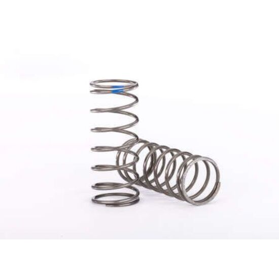 Springs, shock (natural finish) (GT-M axx) (1.400 rate, blue stripe) (2)