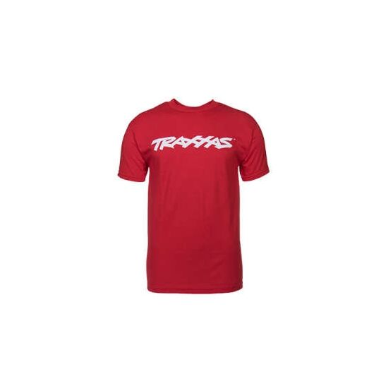 RED TEE TRAXXAS LOGO MED