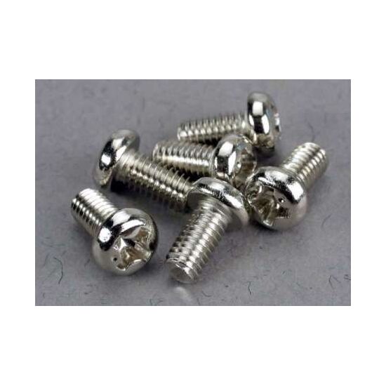 SCREWS, 3x6mm ROUNDHEAD MACHIN